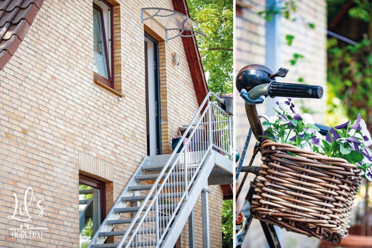 Ferienwohnung Lil'S Heideluxe Schneverdingen Bagian luar foto